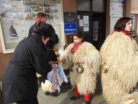 Občino Razkrižje obiskali kurenti 2019 13